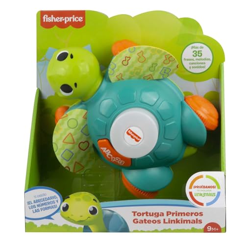Broasca testoasa pentru bebelusi cu lumini si sunete Fisher Price