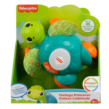 Broasca testoasa pentru bebelusi cu lumini si sunete Fisher Price