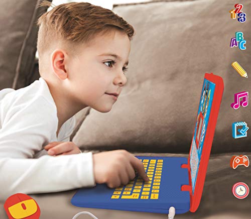 Lexibook Laptop Bilingv Paw Patrol, 124 activitati
