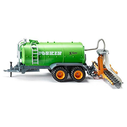 siku 2270, cisternă, 1:32, metal/plastic, verde, distribuitor de furtun detașabil, piese mobile
