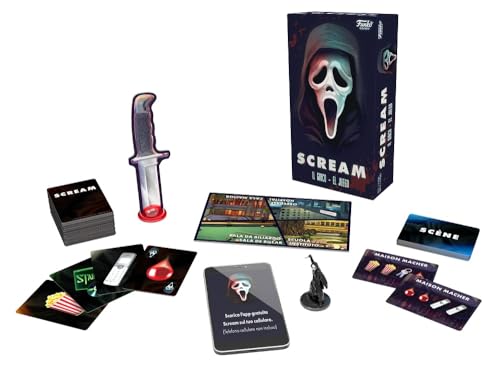 Funko Games Scream Joc Cooperativ, 3-8 jucători, 13+ ani