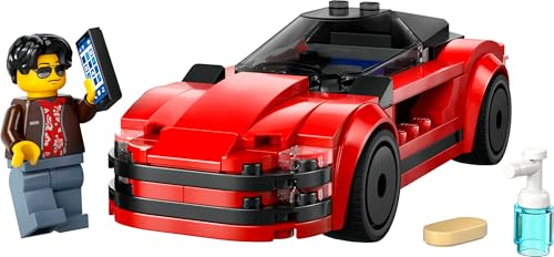 LEGO City 60448 Mașină Sport Roșie, 5+ ani