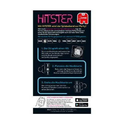 Hitster Joc de carti muzical petrecere, 16+ ani