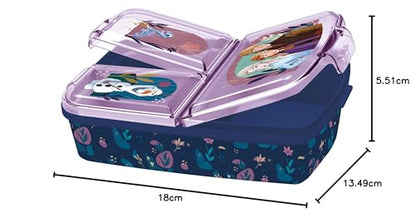 Frozen Cutie pentru sandvișuri compartimentat în trei
