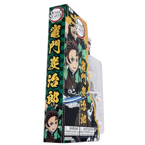 BANDAI - Ultimate Legends HD - Figurina de acțiune Demon Slayer 12 cm - Tanjiro Kamado - Licență oficială Demon Slayer - Figurina articulată Tanjiro - Jucărie pentru copii de la 4 ani - VE88961