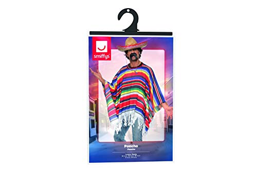 Smiffy's Poncho multicolor