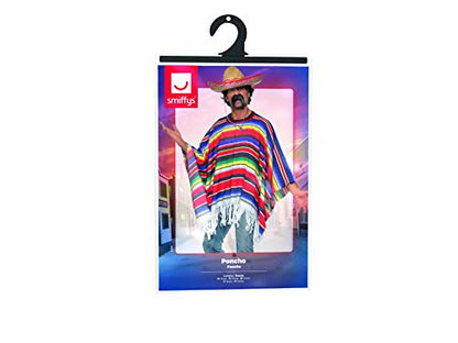 Smiffy's Poncho multicolor
