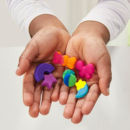 Set de Joacă Play-Doh Frizerie cu 6 Cutii, Jucărie de Rol pentru Fete și Băieți de la 3 Ani