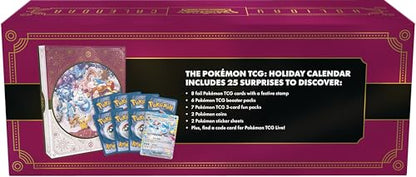 Pokémon TCG Calendar Vacanță 2025, 25 surprize