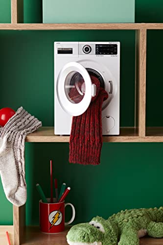 Mașină de spălat Theo Klein 9213 Bosch | 4 programe de spălare și sunete originale | Funcționează cu și fără apă | Jucărie pentru copii de la 3 ani