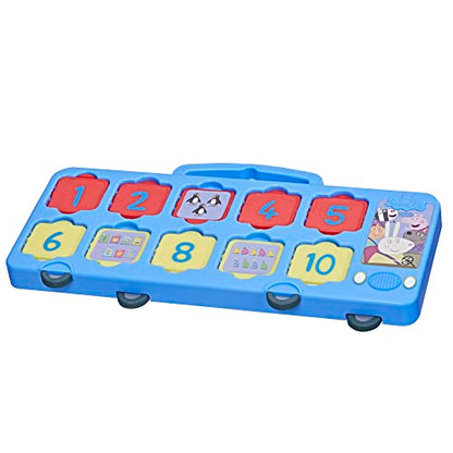 Peppa Pig Autobuzul 1-2-3, Jucărie interactivă numere