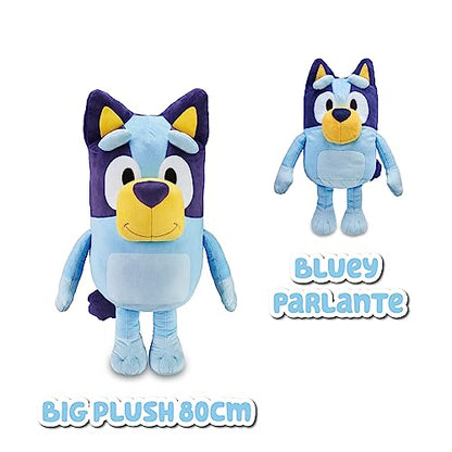 Bluey Jucarie de plus interactiva cu sunete, 25 cm, 3+ ani
