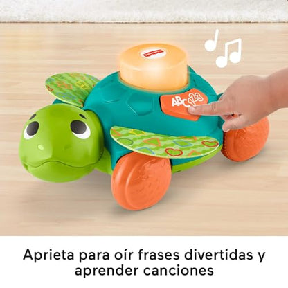 Broasca testoasa pentru bebelusi cu lumini si sunete Fisher Price