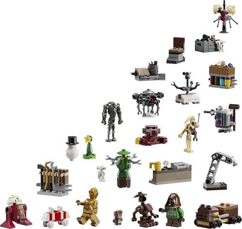 LEGO 75418 Star Wars Calendar Advent 2025, 24 surprize, 6+