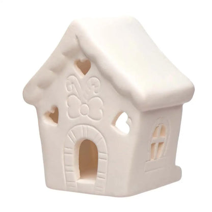 Baker Ross Suport lumânări ceramică turtă dulce, 4 buc