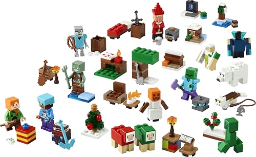 LEGO 21280 Minecraft Calendar Advent 2025, 24 surprize, 7+