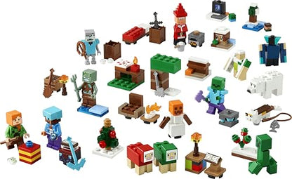 LEGO 21280 Minecraft Calendar Advent 2025, 24 surprize, 7+