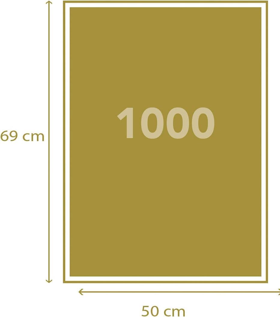 Clementoni 39514 Turnul Eiffel – Puzzle 1000 piese, joc de îndemânare pentru întreaga familie, joc colorat de asamblare, puzzle pentru adulți de la 14 ani