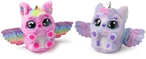 Hatchimals Alive Mystery Ei Pufficorn - Ou magic auto-încărcat de 25 cm cu jucărie interactivă surpriză, pentru copii de la 5 ani.