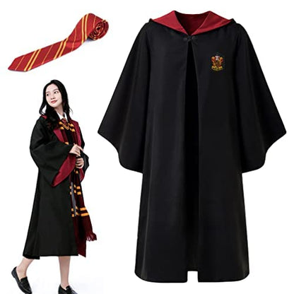 ZHIXUN Costum magician Harry Potter (L, rosu)