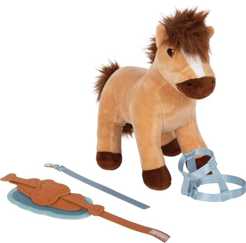 Small Foot 12731 Set Joacă Cal cu Grajd, 12 piese, 2+ ani
