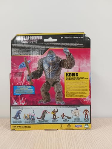 MonsterVerse Kong Figurina de actiune, 15 cm, 4+ ani