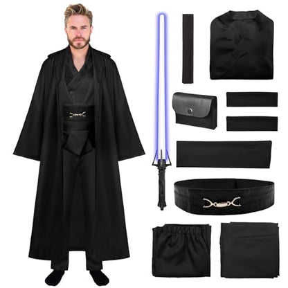 Angenster Costum Halloween Razboinic Sky Walker, 9 piese