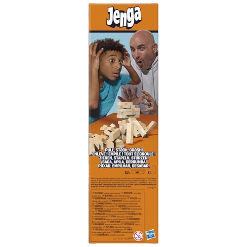 Joc oficial Hasbro Jenga cu zar digital