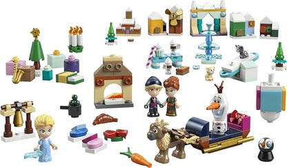 LEGO 43273 Disney Frozen Calendar Advent 2025, 5+ ani