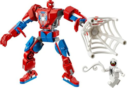 LEGO Marvel 76308 Spider-Man Mech vs. Anti-Venom, 6+ ani