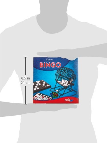 Noris Deluxe Bingo cu tambur, 90 bile, 6+ ani