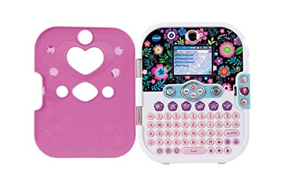 VTech Kidisecrets Selfie Music 2.0 – Jurnal pentru copii cu 2 camere, MP3 player, recunoaștere facială și efecte de lumină – Pentru copii de 6-12 ani