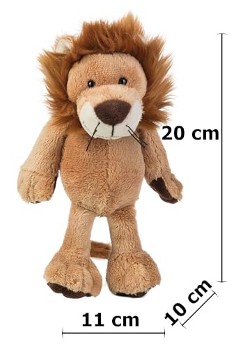 Leu de pluș Schaffer 4821 Kumba, 20 cm, Maro