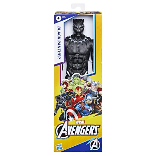 Figură de Acțiune Black Panther, 30 cm - Marvel Avengers Titan Hero Serie