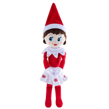 Elf pe Raft Plushee Pals Fetiță, 34 cm