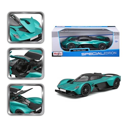 Maisto Aston Martin Valkyrie 2022 Mașinuță 1:18, verde