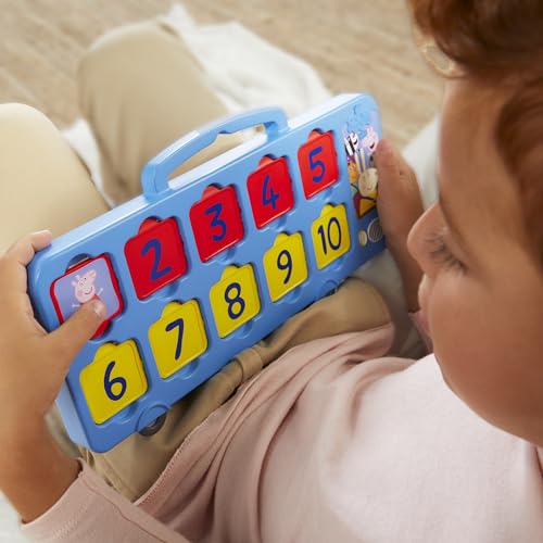 Peppa Pig Autobuzul 1-2-3, Jucărie interactivă numere