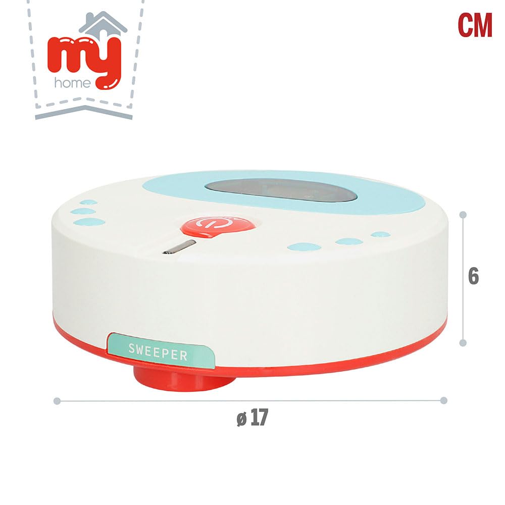 ColorBaby 47949 Robot Aspirator Jucărie, 3+ ani