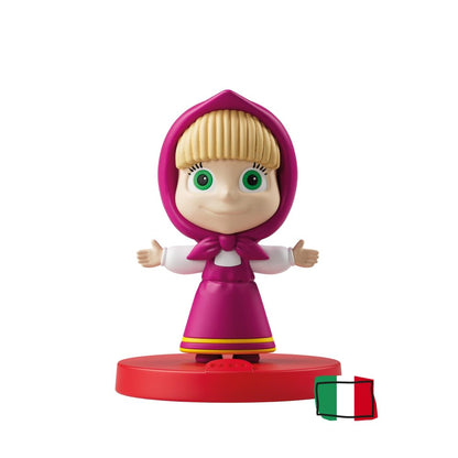 FABA Figurină Sonoră Masha, povești audio pentru copii, 2+ ani (versiune italiană)
