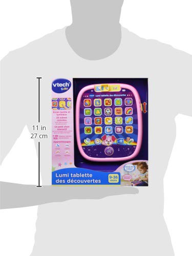 Tableta VTech Lumi pentru descoperiri, 602955, Roz – versiune în limba franceză