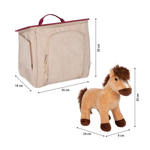 Small Foot 12731 Set Joacă Cal cu Grajd, 12 piese, 2+ ani