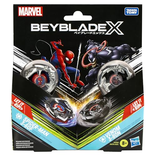 Hasbro Beyblade X Marvel Spider-Man vs Venom Multipack