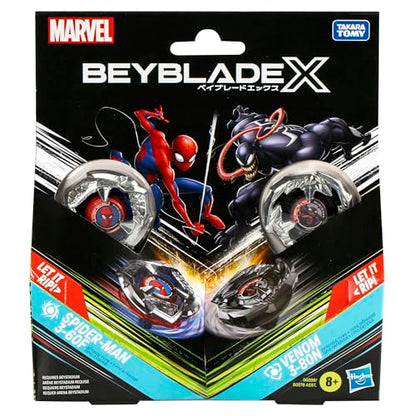 Hasbro Beyblade X Marvel Spider-Man vs Venom Multipack
