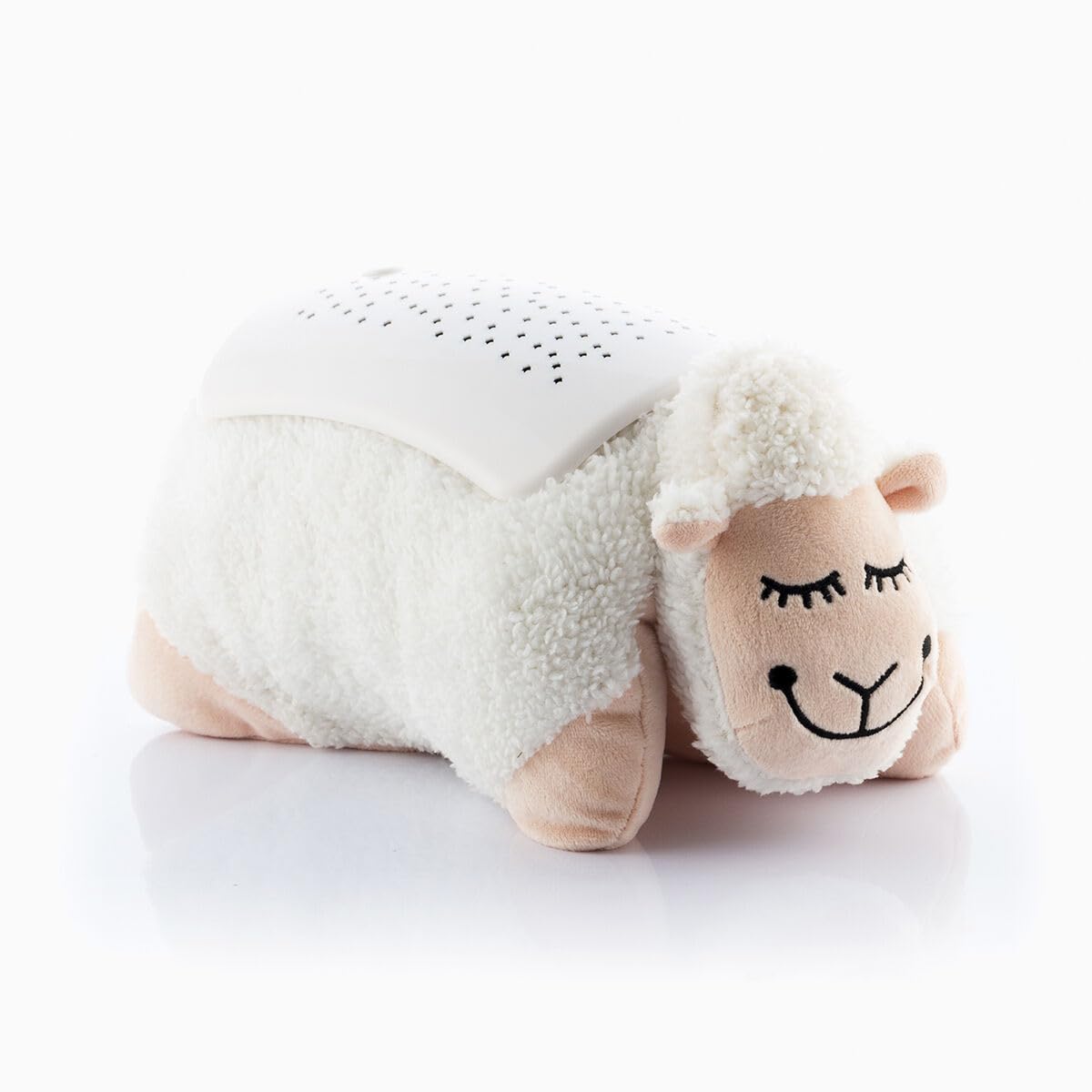 Jucarie oaie de plus cu proiector de stele LED, InnovaGoods Gadget Kids, oprire automata, +3 an