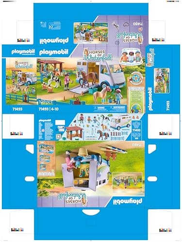 PLAYMOBIL 71493 Scoala mobila echitatie, 4+ ani