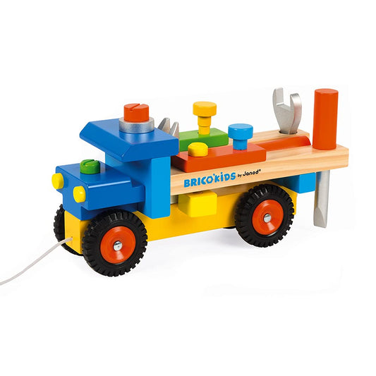 Janod J05022 Camion DIY Lemn 2-în-1, 2+ ani