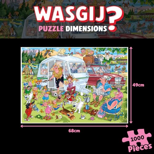 Wasgij Destiny 29 Puzzle La Camping, 1000 piese