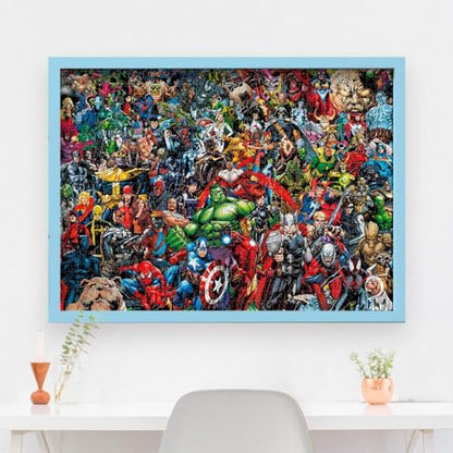 Clementoni 39411 Puzzle Marvel Imposibil, 1000 piese, 14+ ani