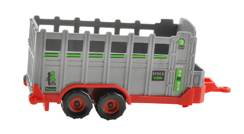 ISO TRADE Set 6 mașini agricole, tractoare, 3+ ani