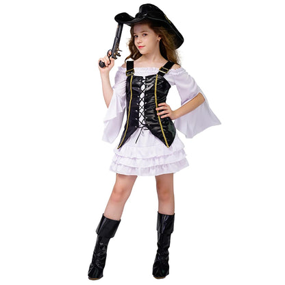 SEA HARE TAIBA01 Set de costum pirat pentru fete 10-12 ani